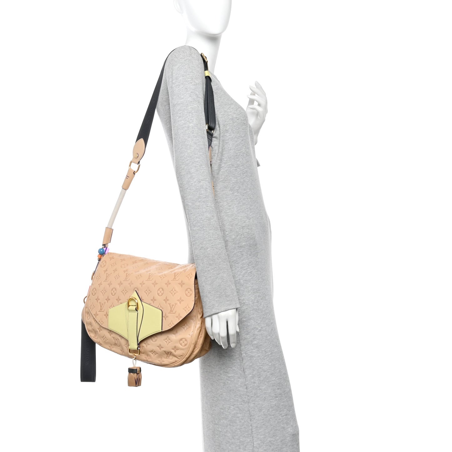 Monogram Underground Messenger Rose