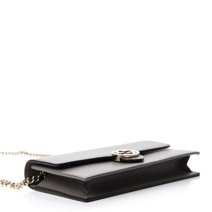 Gucci Dollar Calfskin Interlocking G Chain Wallet Loess 4 of 11