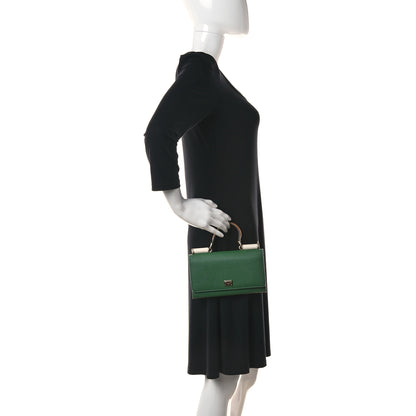 Dolce & Gabbana Dauphine Wallet On Chain Green 2 of 10