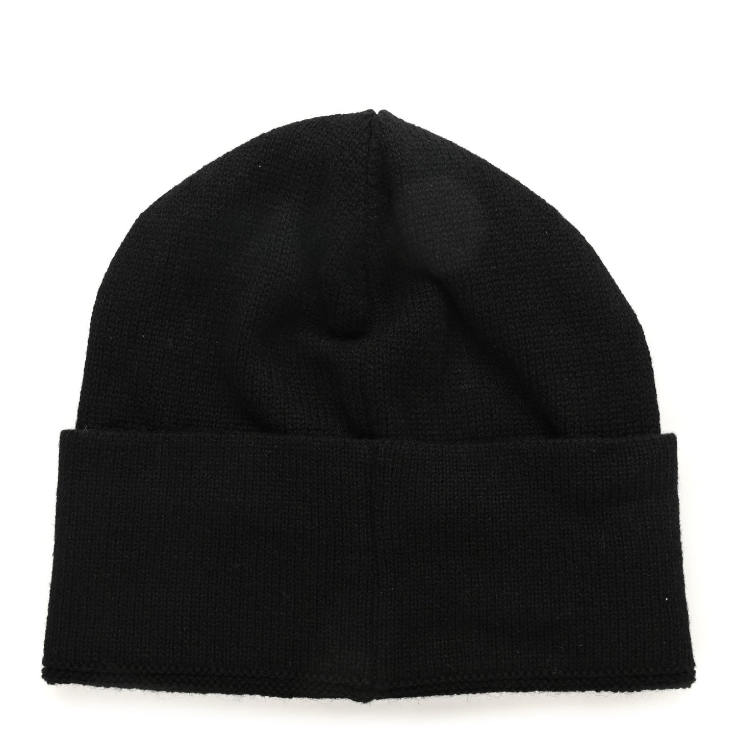 Cashmere CC Beanie Hat Black Gold