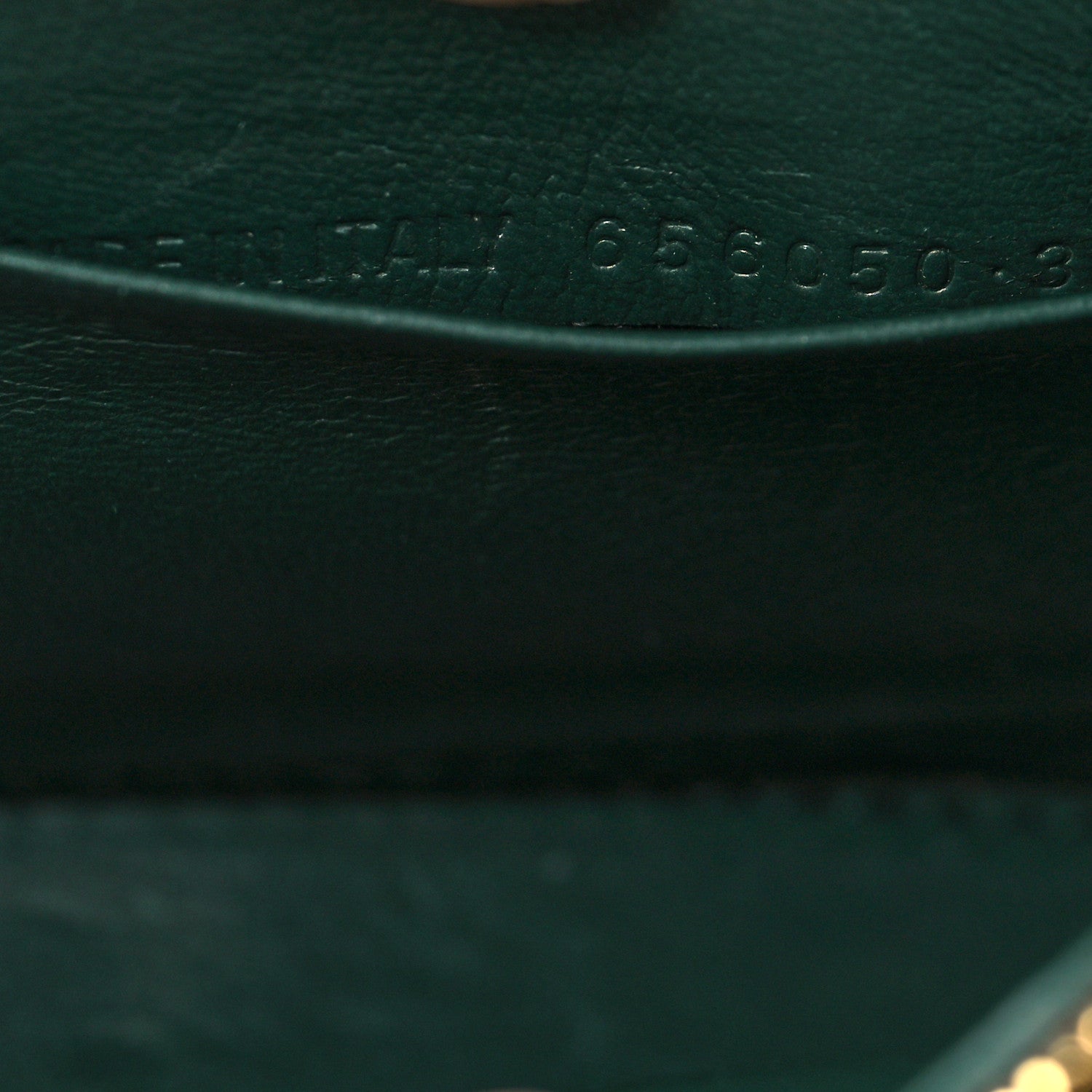 Balenciaga Shiny Calfskin Crocodile Embossed Hourglass Chain Bag Forest Green 5 of 7