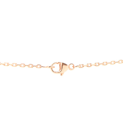 Hermes Lacquered Rose Gold Pop H Pendant Necklace Black 4 of 4