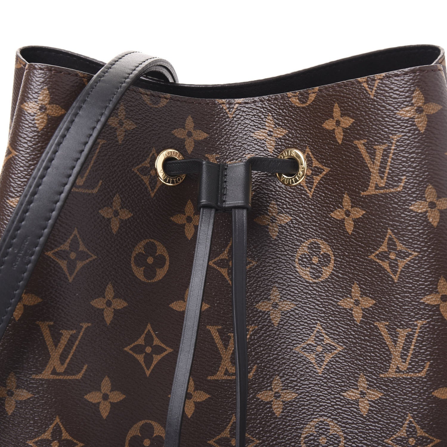 Louis Vuitton Monogram Neonoe MM Black 11 of 12