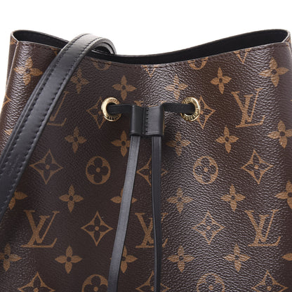 Louis Vuitton Monogram Neonoe MM Black 11 of 12