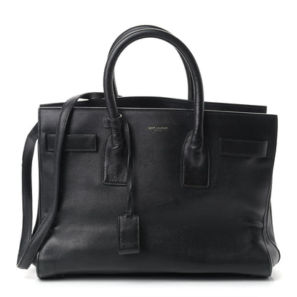 Saint Laurent Calfskin Small Sac De Jour Black 1 of 9