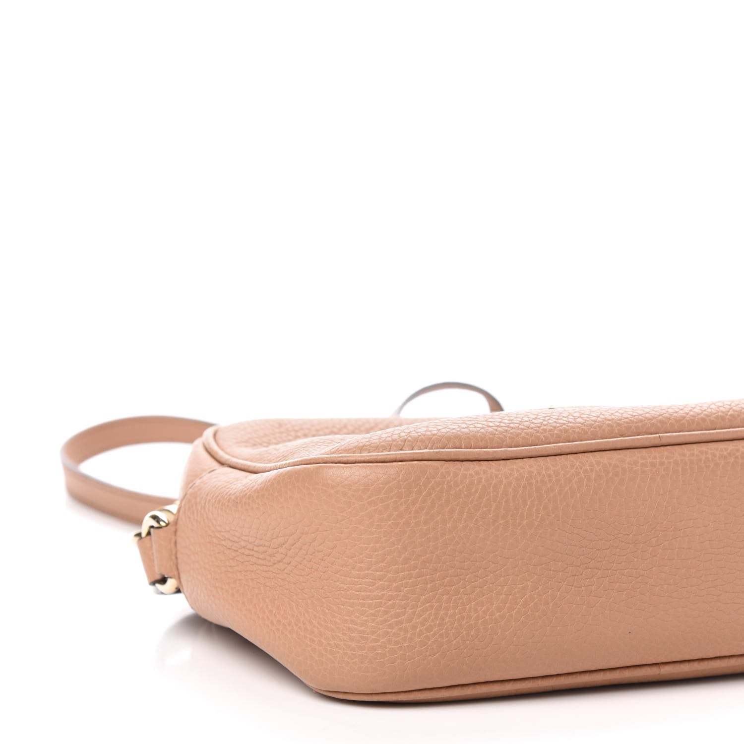 Gucci Pebbled Calfskin Small Soho Disco Bag Rose Beige 10 of 14