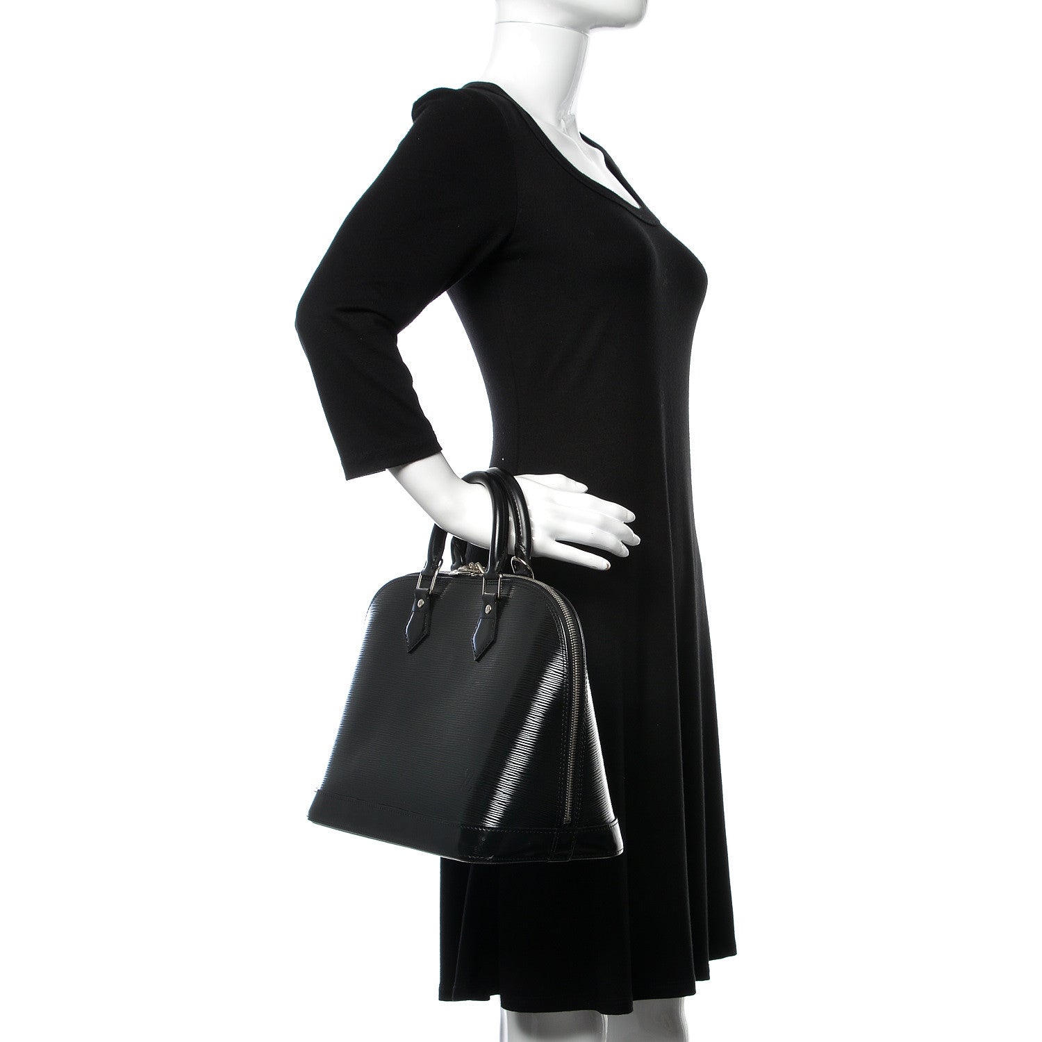 Louis Vuitton Electric Epi Alma PM Black 2 of 13