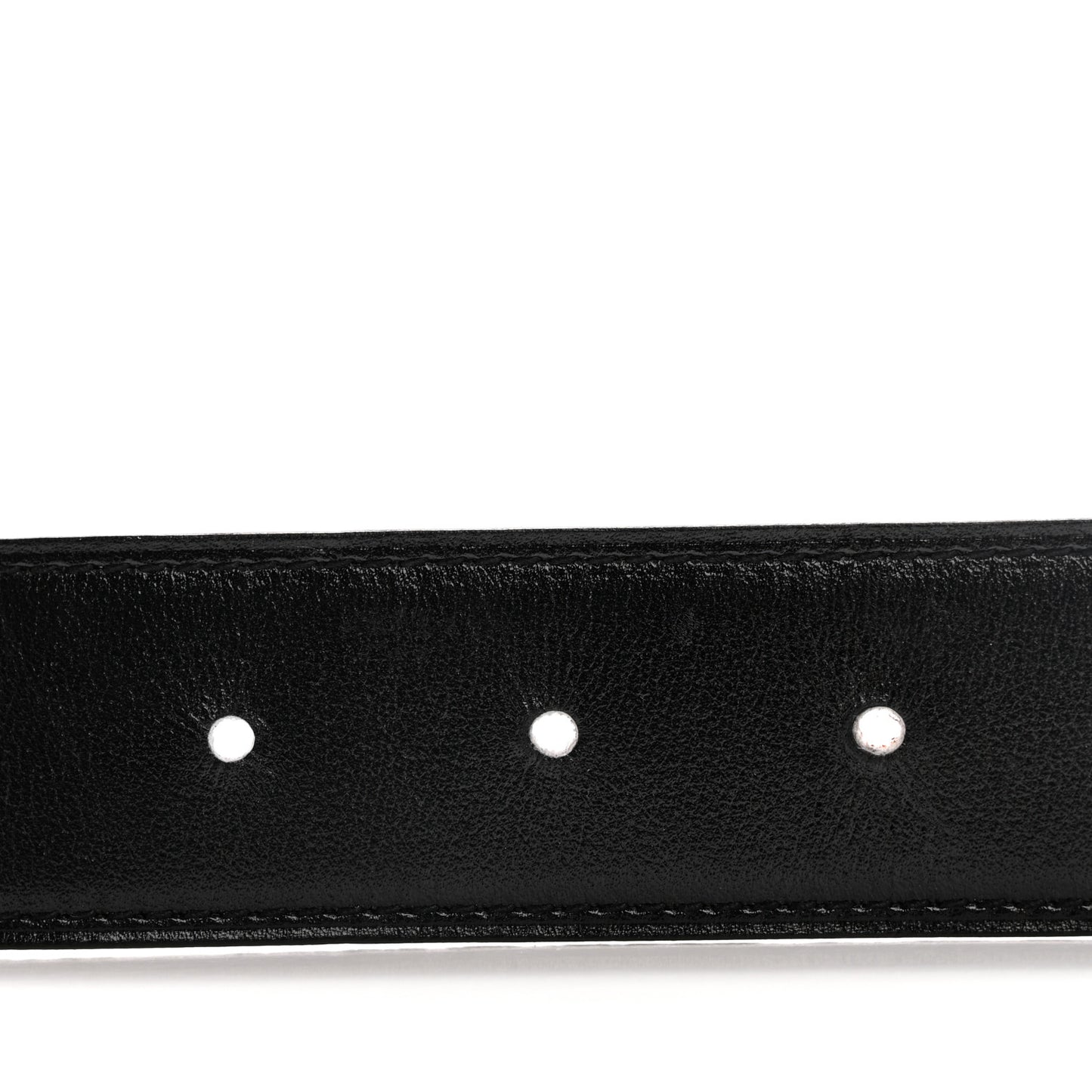 Box Togo Strie 32mm H Belt 80 32 Black Gold