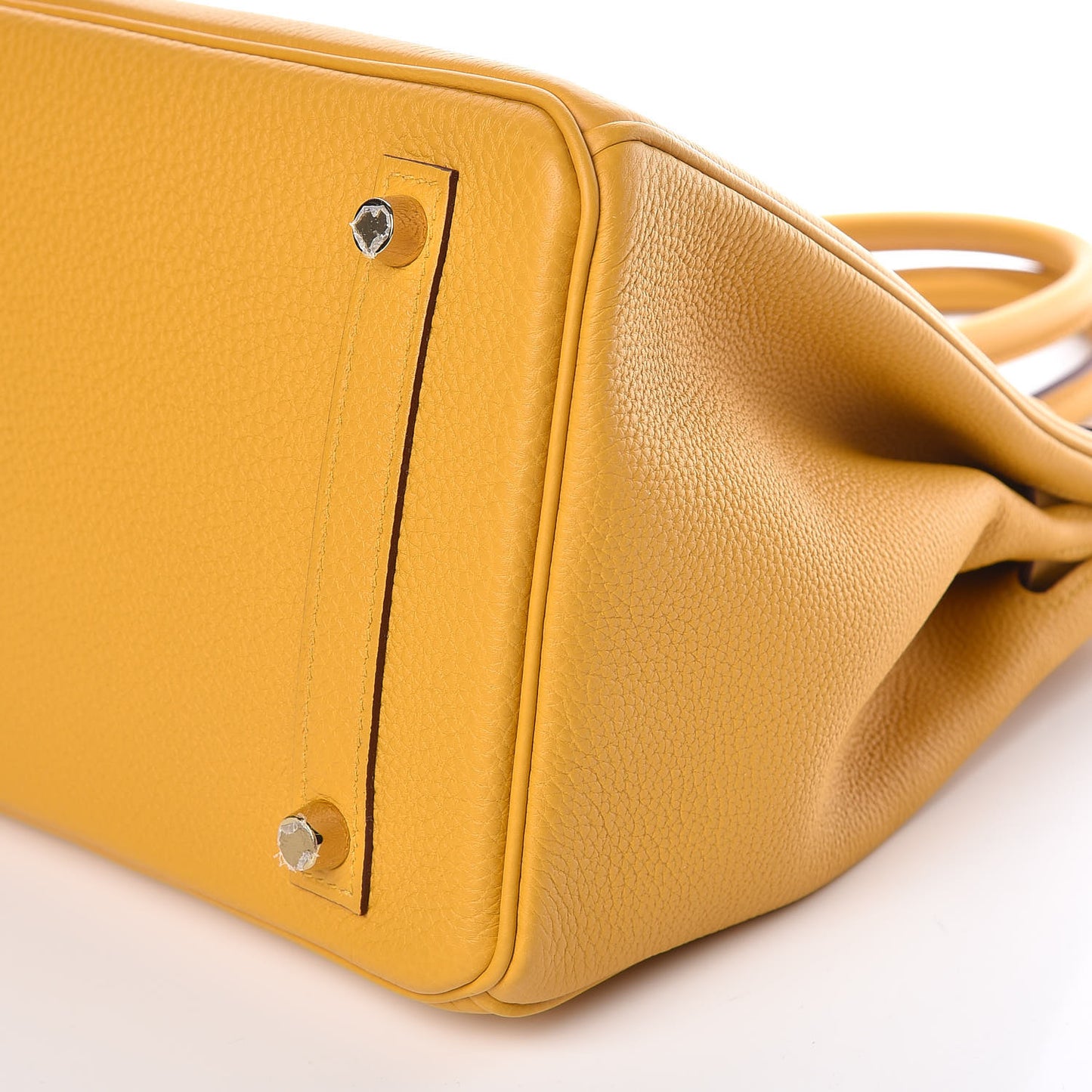 Togo Birkin 30 Jaune Ambre