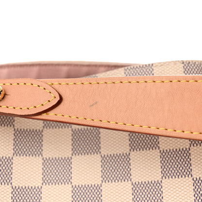 Louis Vuitton Damier Azur Graceful MM Rose Ballerine 13 of 13