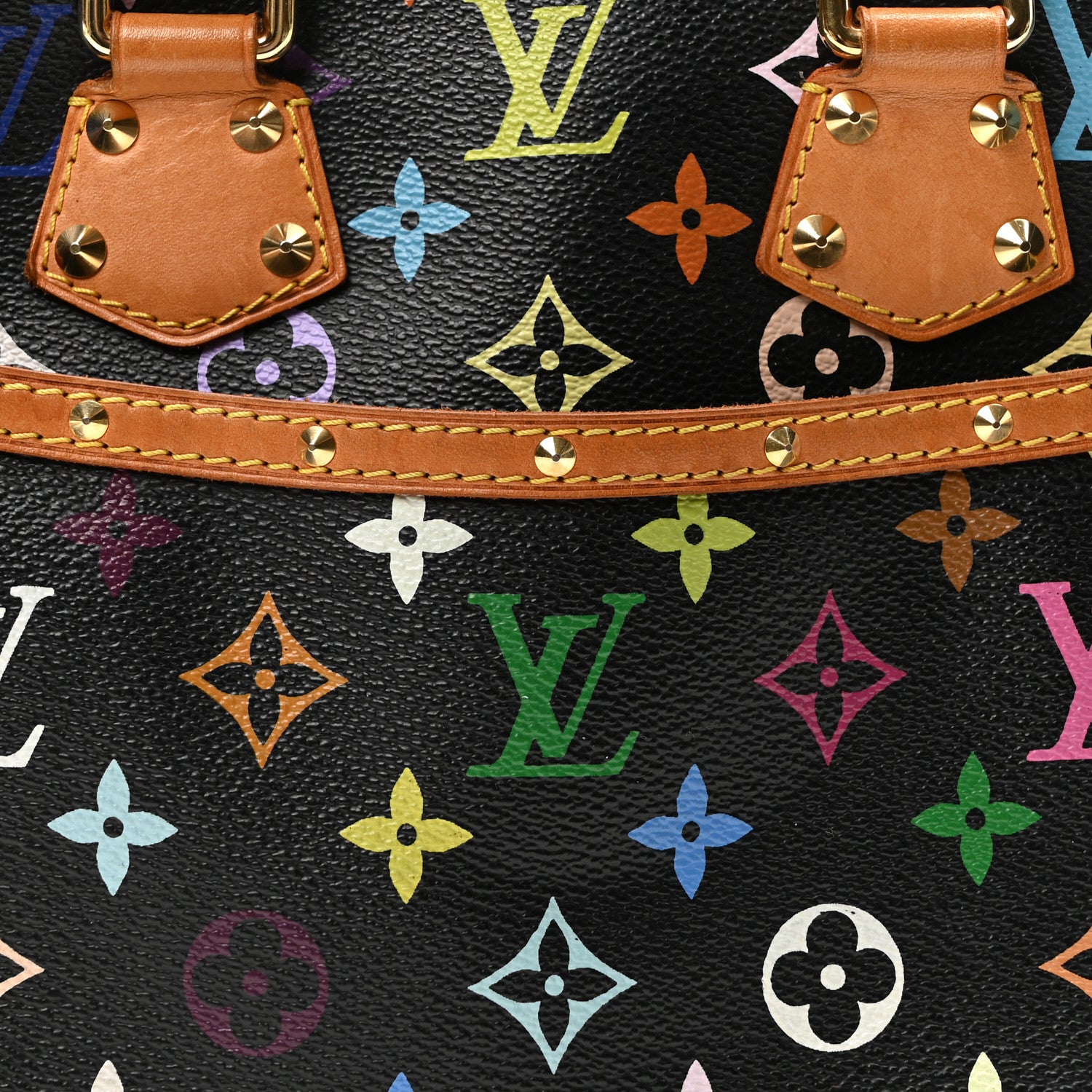Louis Vuitton Monogram Multicolor Trouville Black 7 of 9