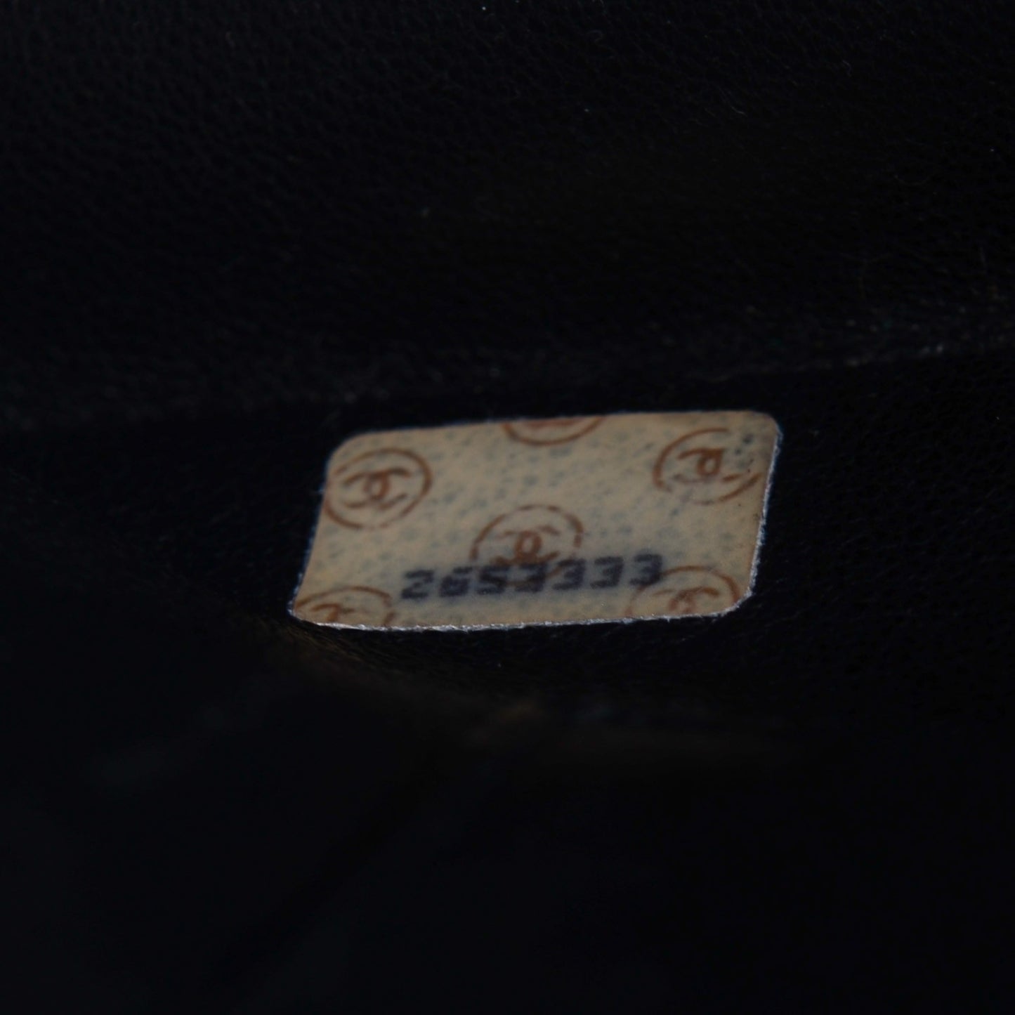 Lambskin Quilted Medallion Tote Black