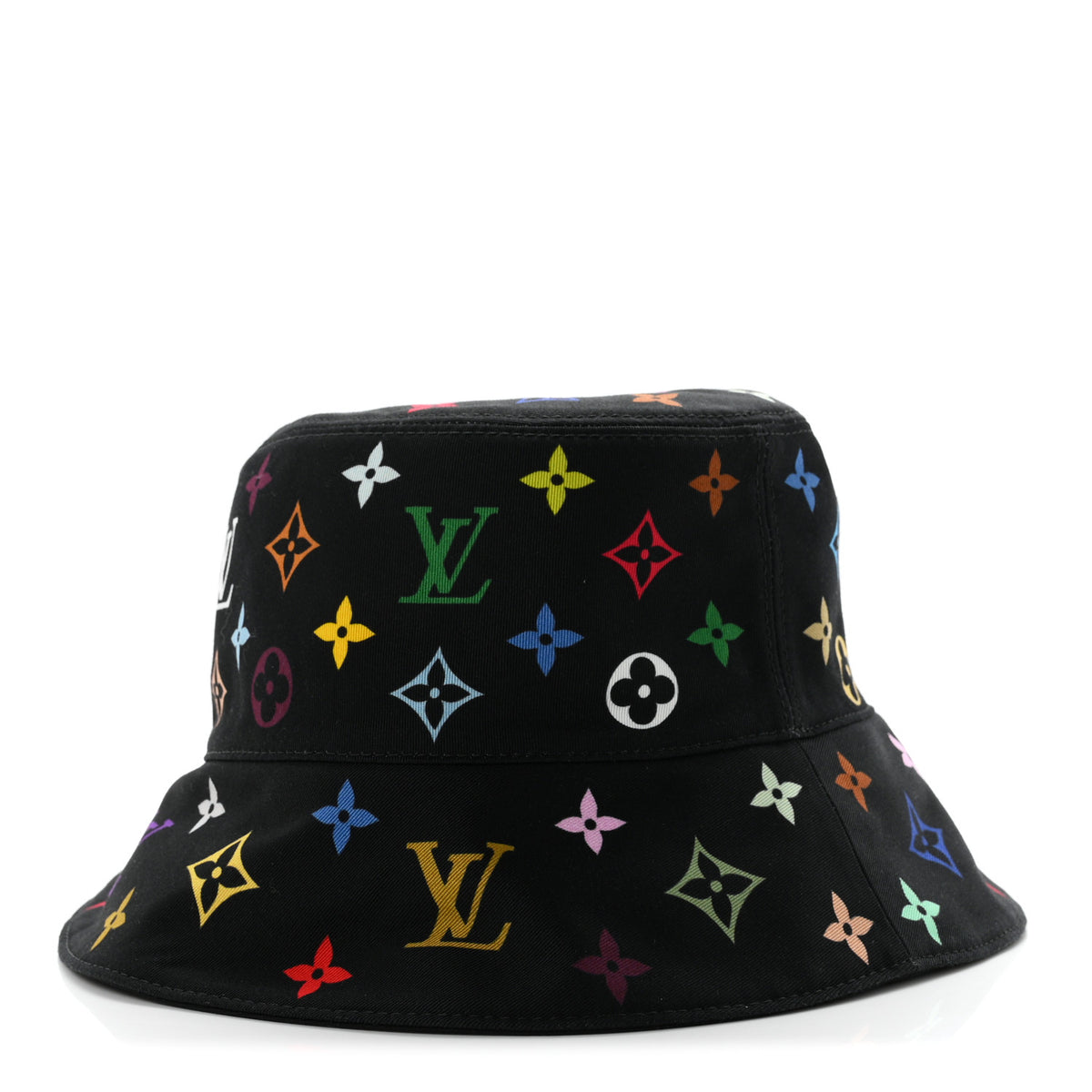 LV X TM Reversible Superflat Bucket Hat S Black