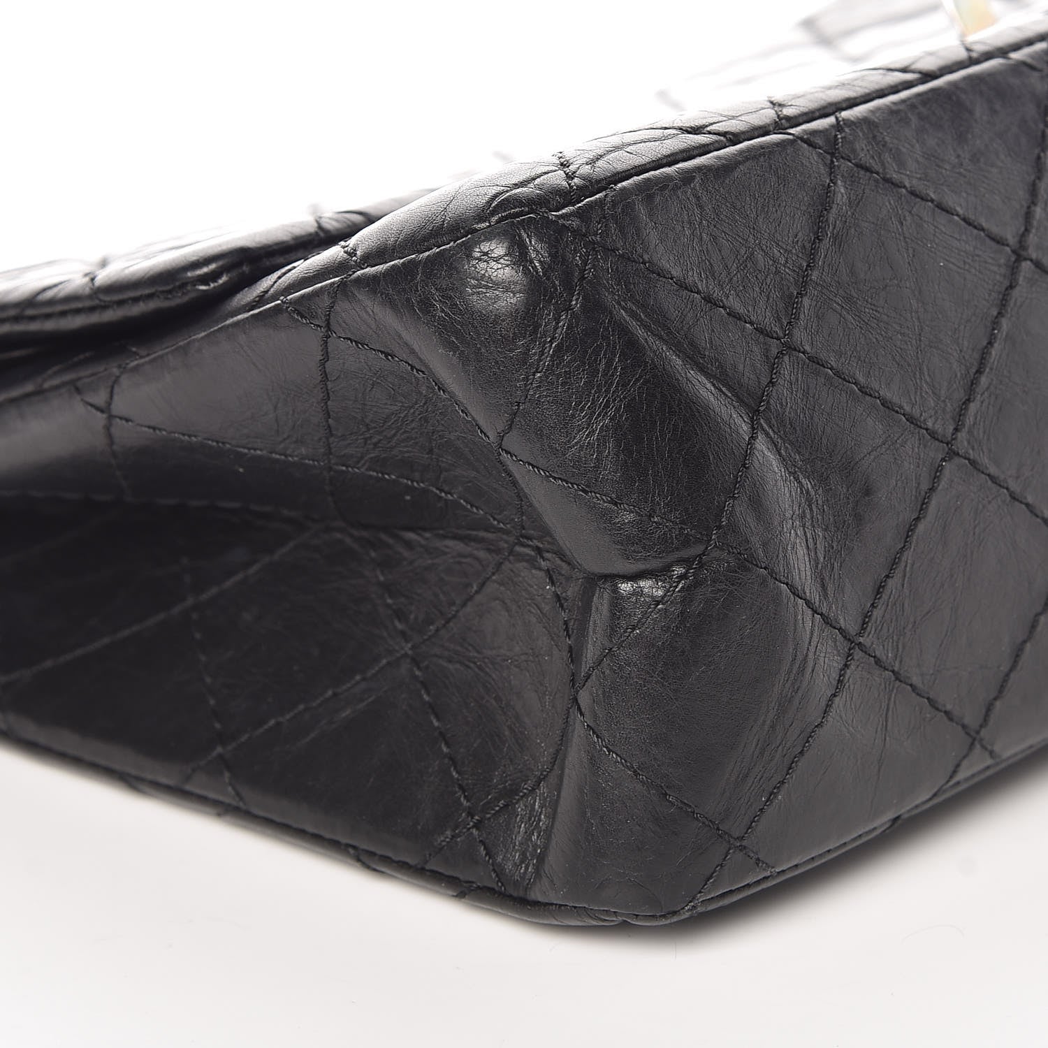 Chanel Aged Calfskin Quilted 2.55 Reissue 226 Flap Black 8 of 12