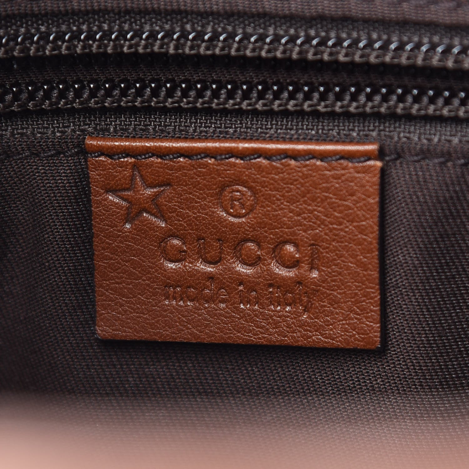 Gucci Guccissima Flat Messenger Bag Brown 6 of 9