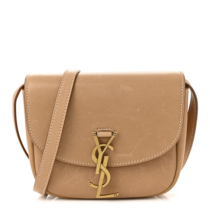 Saint Laurent Smooth Vintage Calfskin Small Kaia Satchel Brown Gold 1 of 10