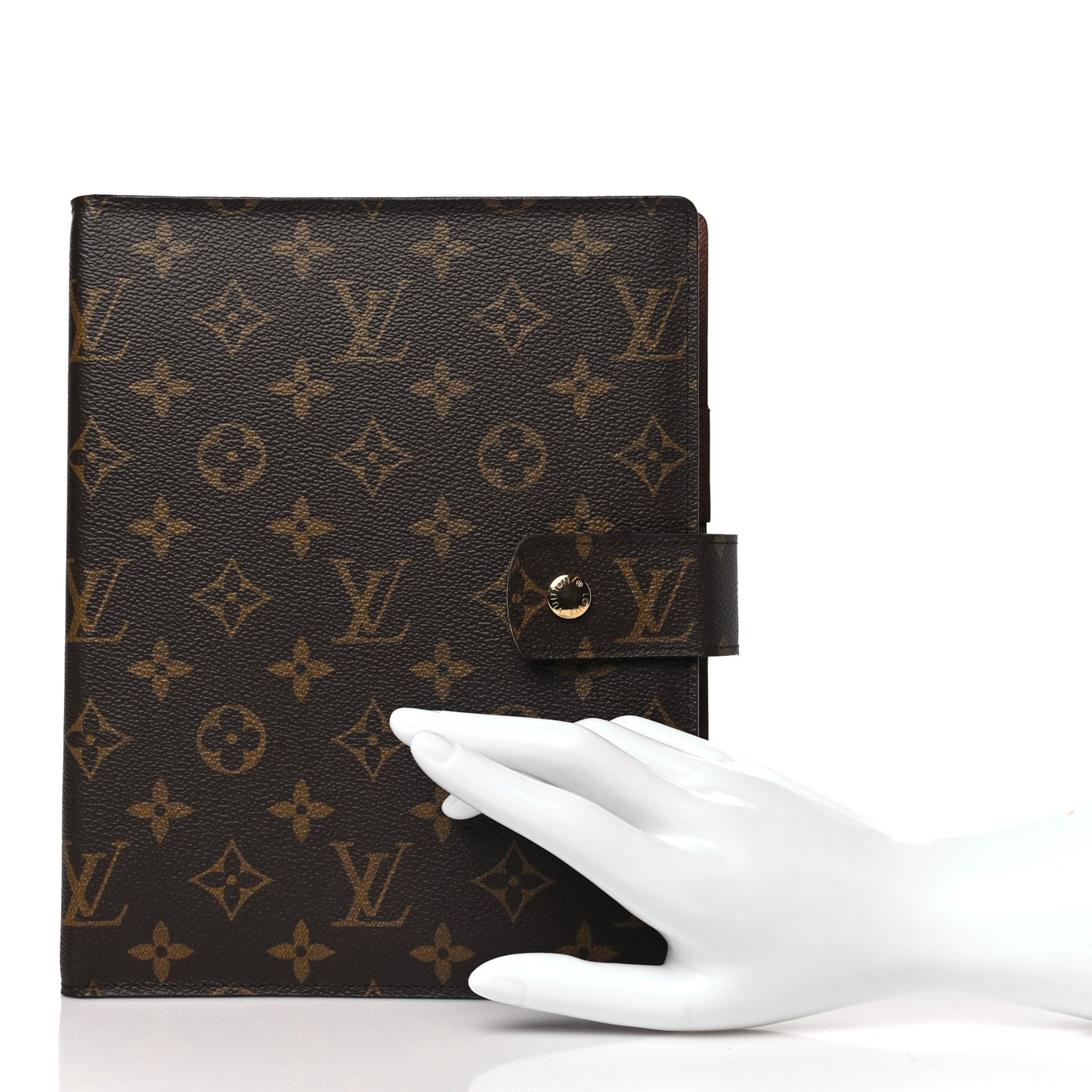 Monogram Large Ring Agenda Cover