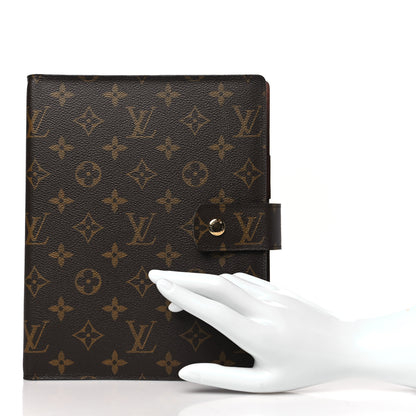 Louis Vuitton Monogram Large Ring Agenda Cover 2 of 8