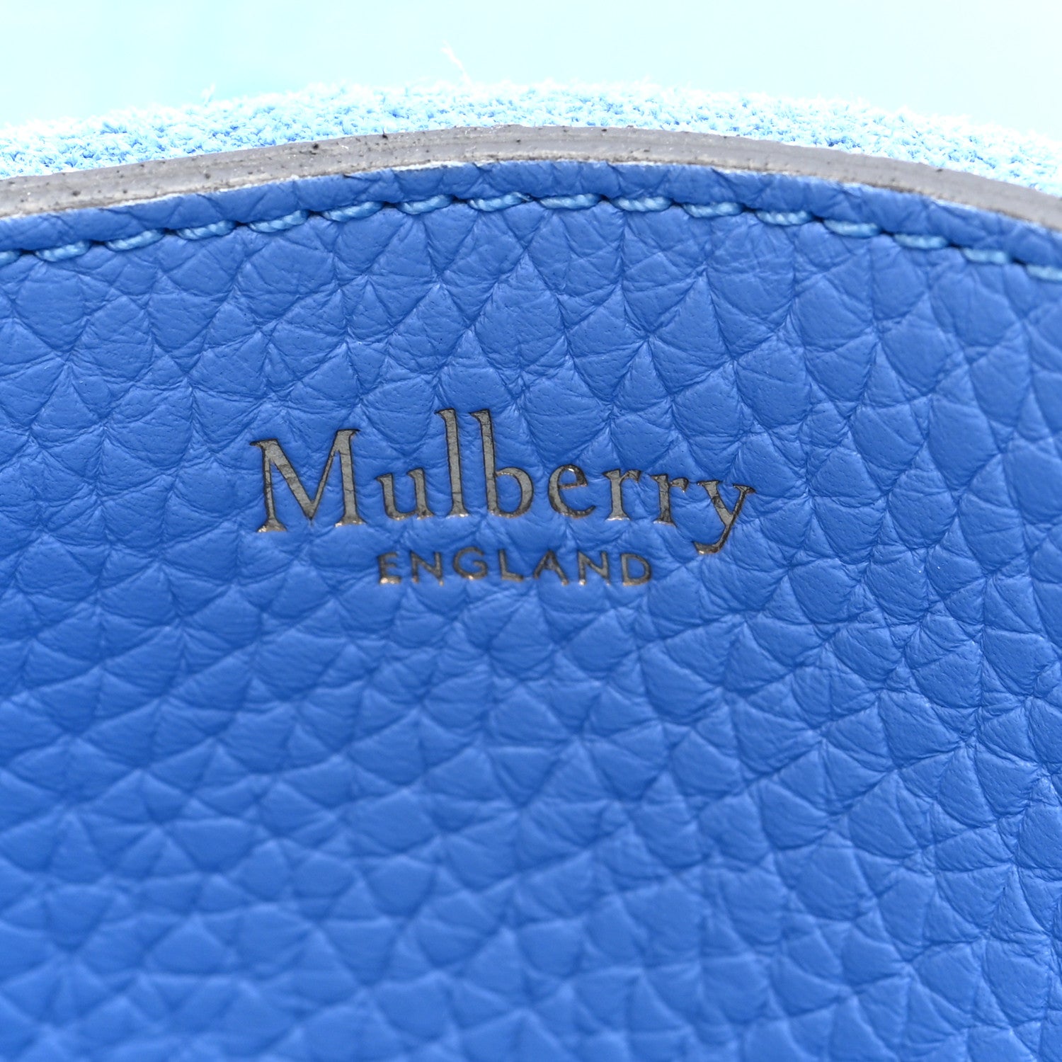Mulberry Heavy Grain Medium Alexa Sky Blue 6 of 9