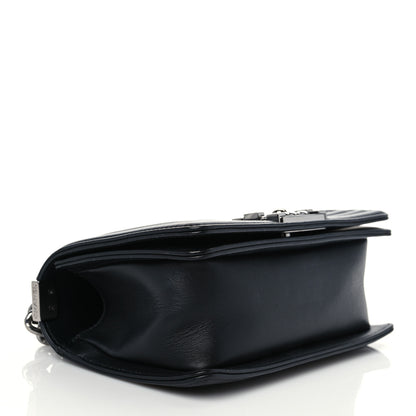 Chanel Calfskin Chain Chevron Small Boy Flap Black 4 of 10