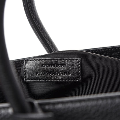Saint Laurent Grained Calfskin Large Sac De Jour Carryall Black 9 of 10
