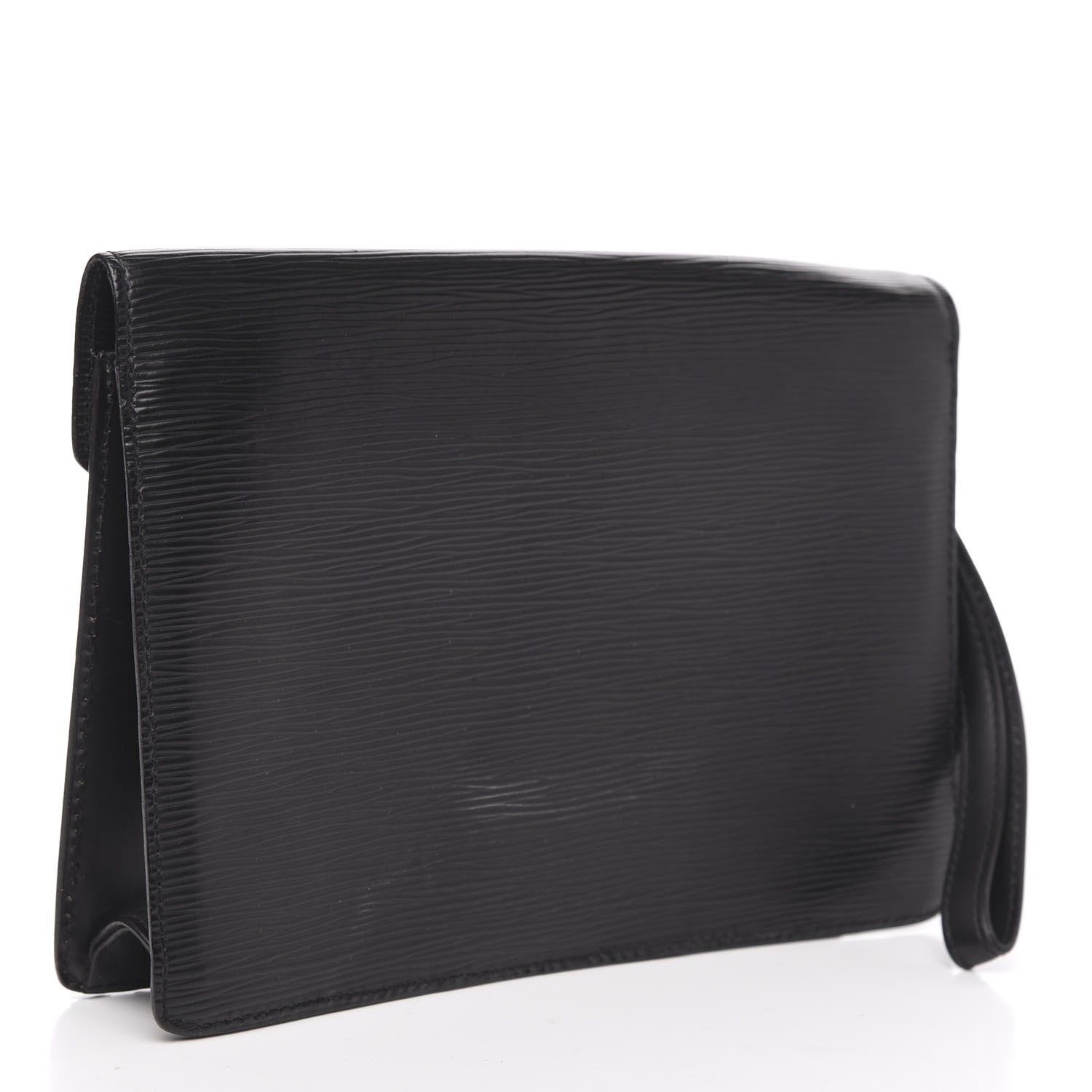 Louis Vuitton Epi Pochette Sellier Dragonne Clutch Black 3 of 13