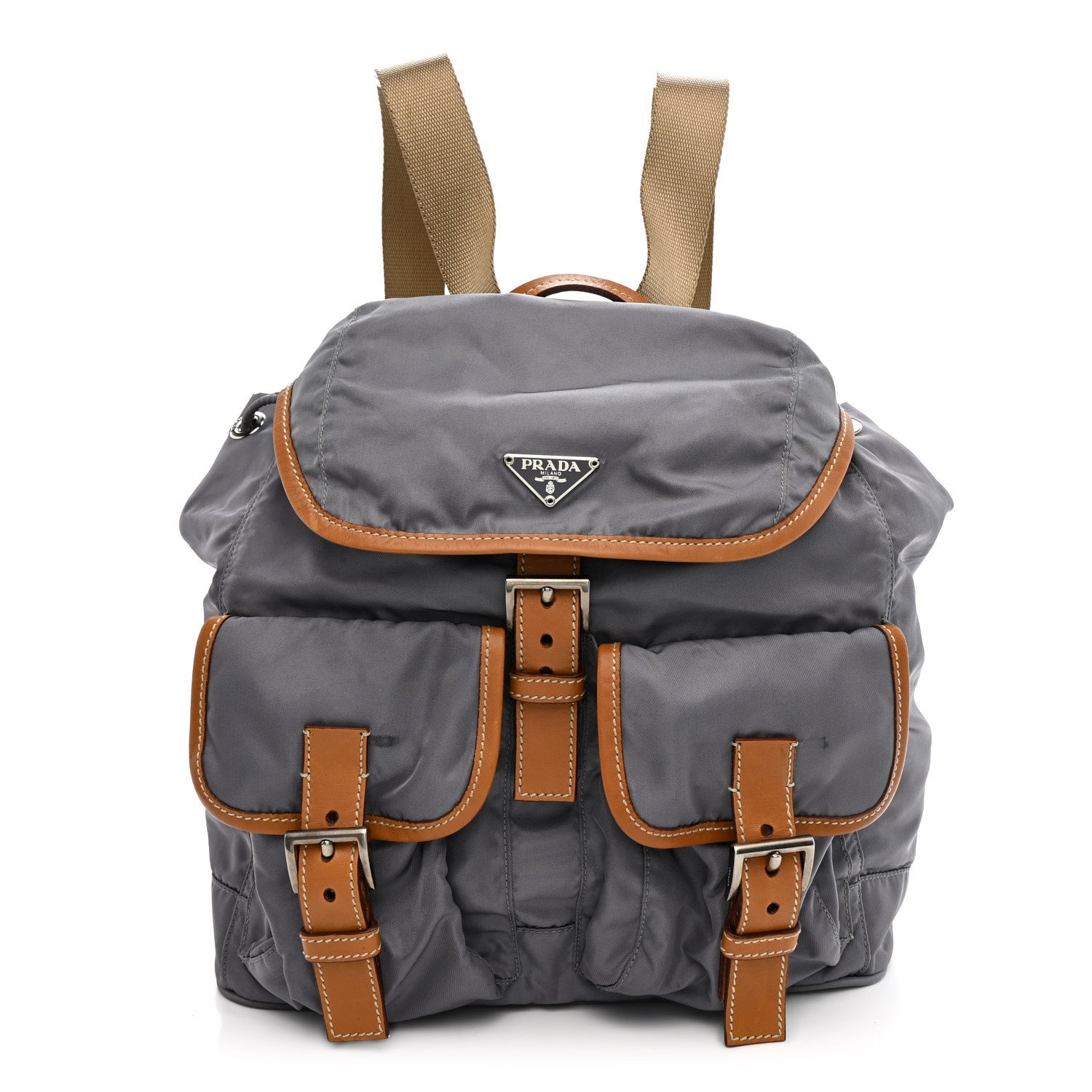Prada Nylon Vela Backpack Ardesia 1 of 21