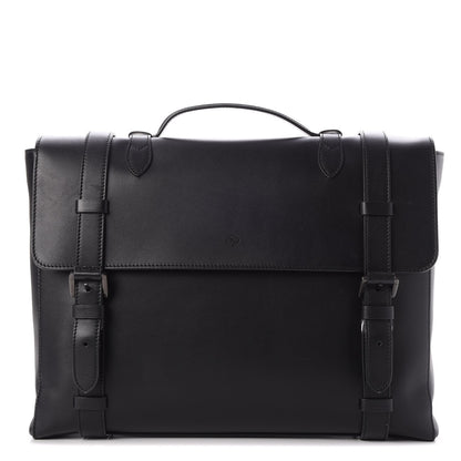 Mulberry Calfskin Somerton Briefcase Black 1 of 8