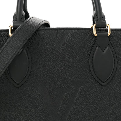 Louis Vuitton Empreinte Monogram Giant Onthego PM Black 7 of 13