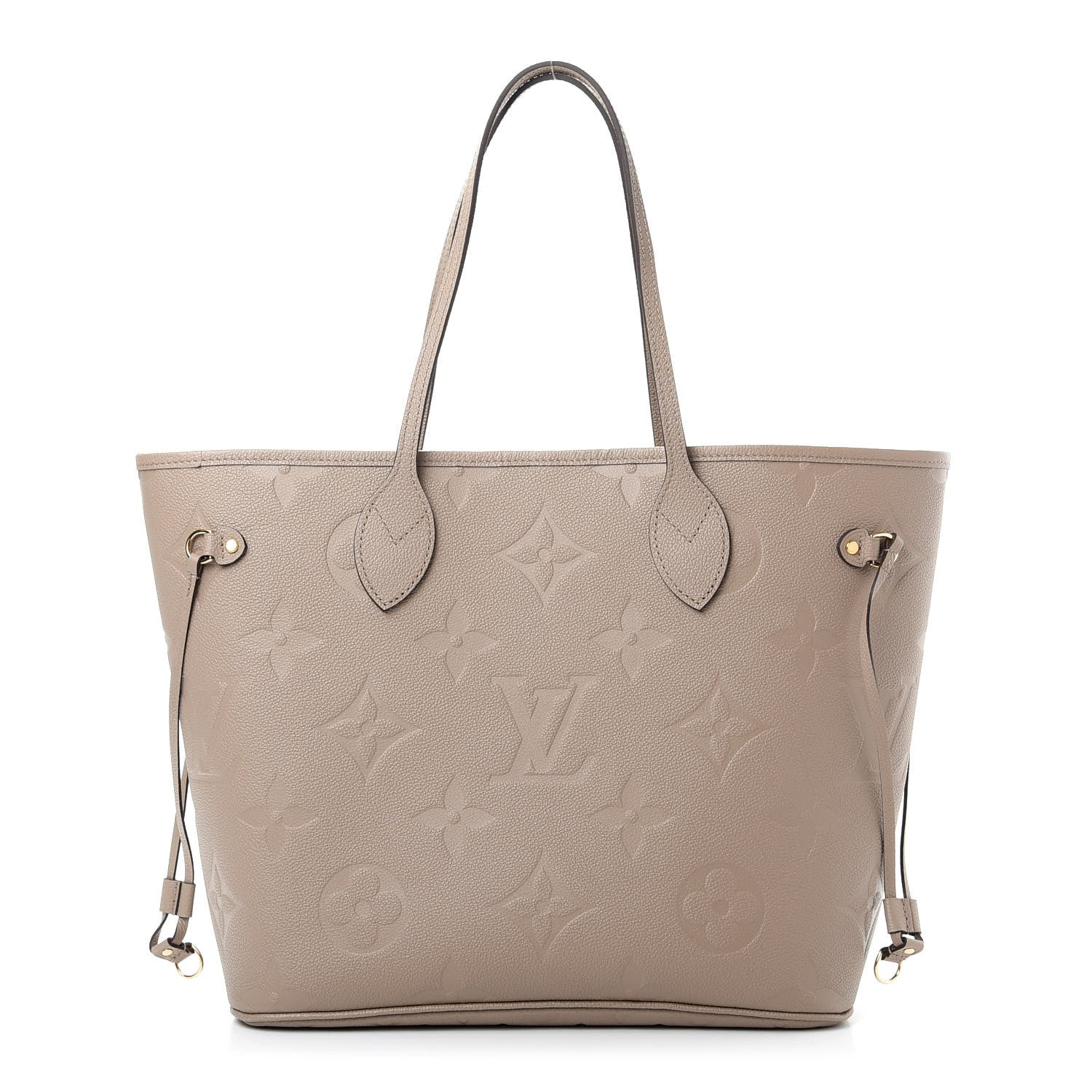 Louis Vuitton Empreinte Monogram Giant Neverfull MM Tourterelle 1 of 8