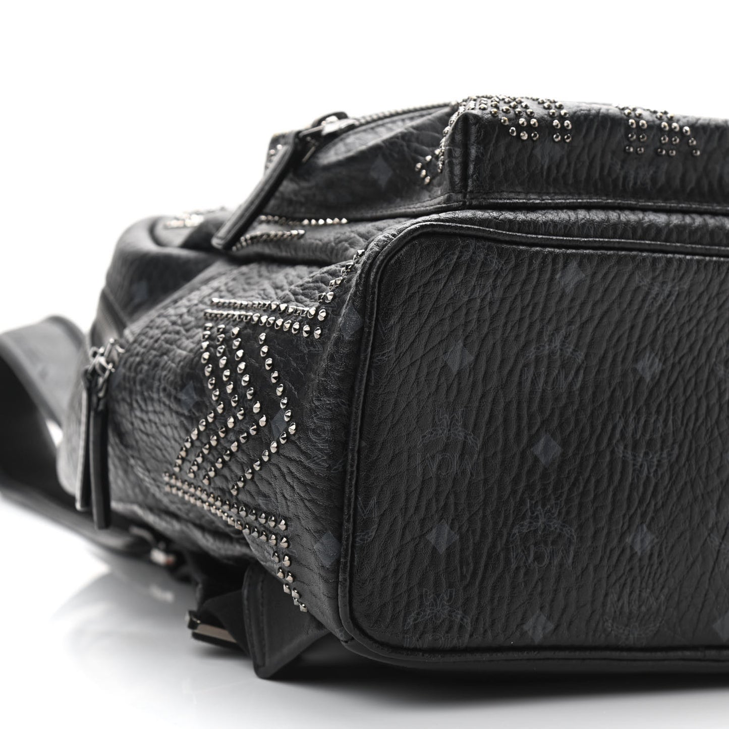 Visetos Studded Medium Stark Gunta Backpack Black