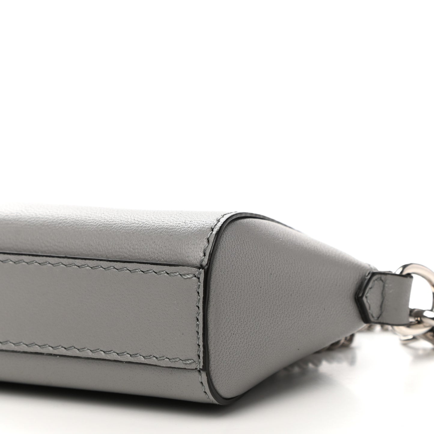 Lambskin Baby Antigona with Chain Grey