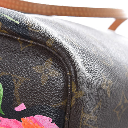 Louis Vuitton Monogram Roses Neverfull MM 11 of 12