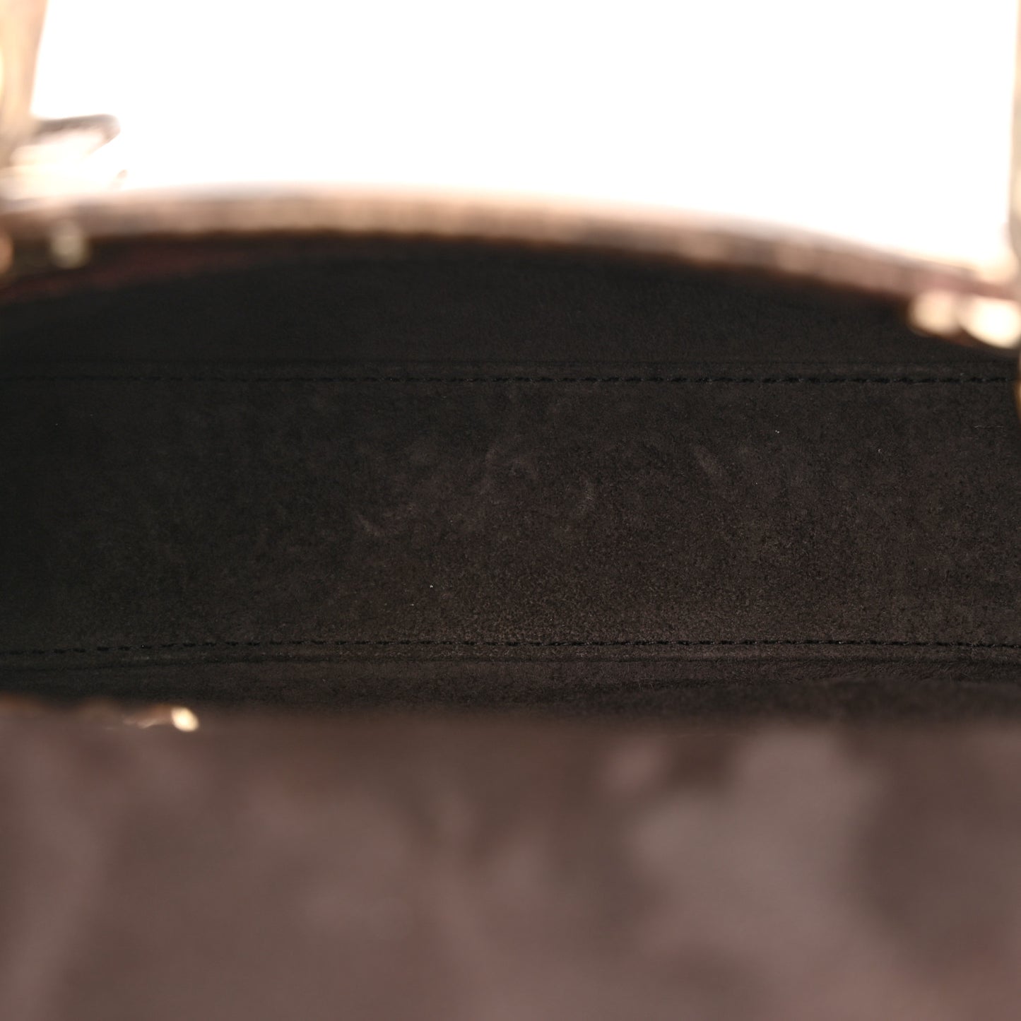 Snakeskin Mini Lady Dior Beige Multicolor