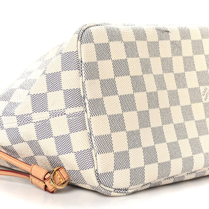 Louis Vuitton Damier Azur Neverfull MM 8 of 10