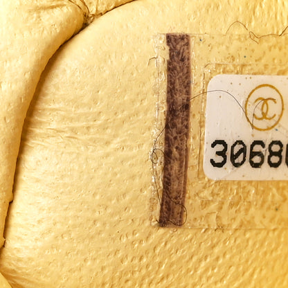 Chanel Lambskin Quilted Mini Square Flap Light Yellow 8 of 12