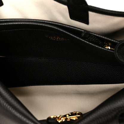 Chanel Grained Calfskin Stitched Urban Essentials Small Shopping Bag Black 5 of 11