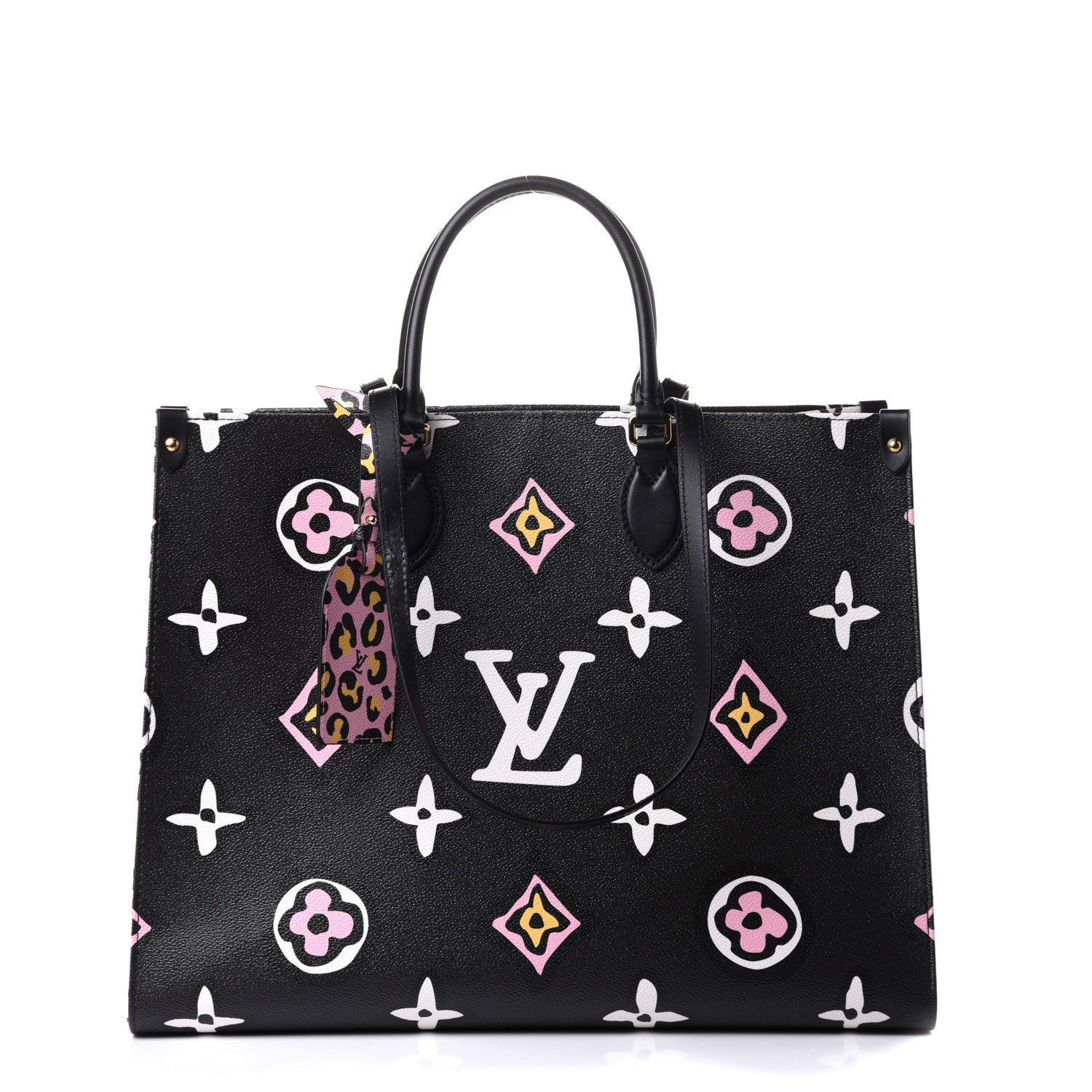 Louis Vuitton Monogram Giant Wild At Heart Onthego GM Black 1 of 10