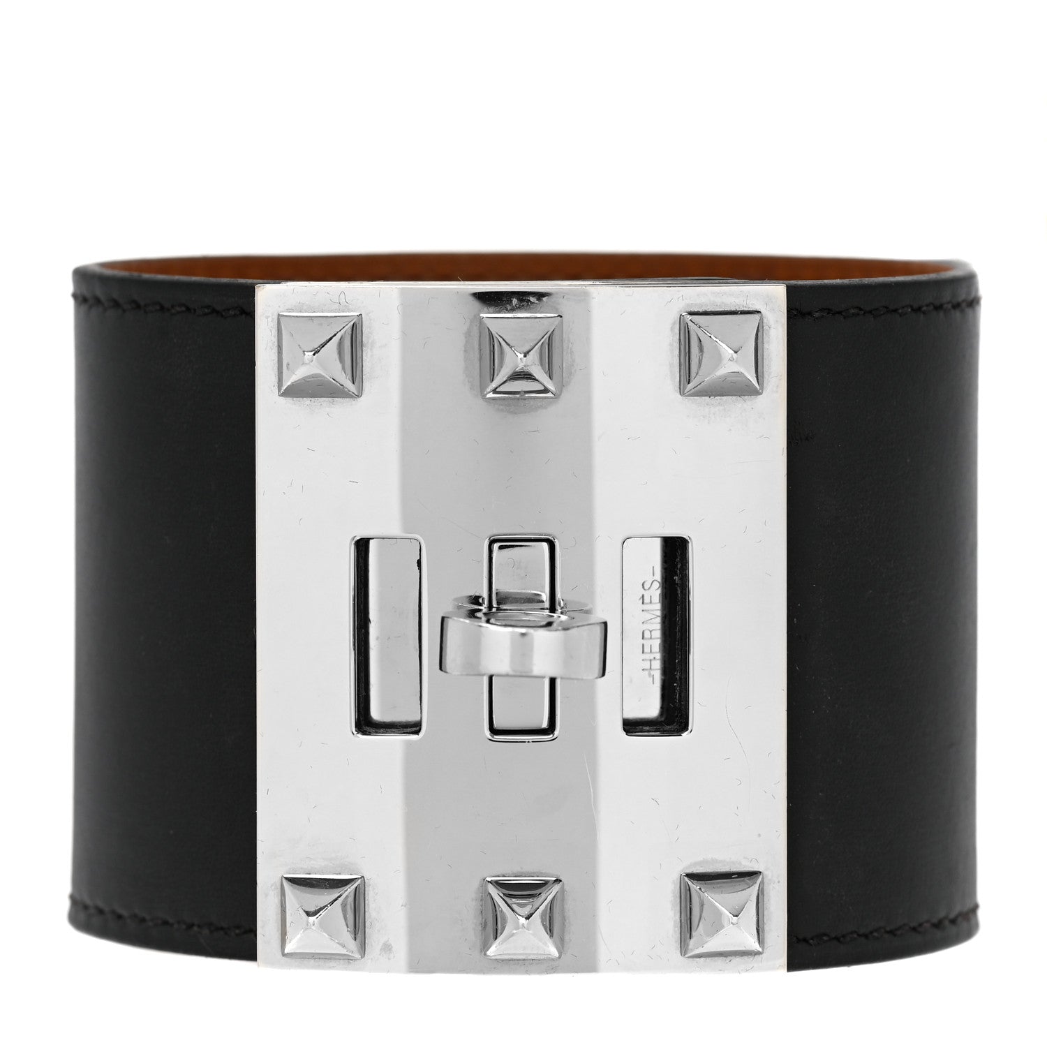 Hermes Box Kelly Dog Bracelet S Black 1 of 4