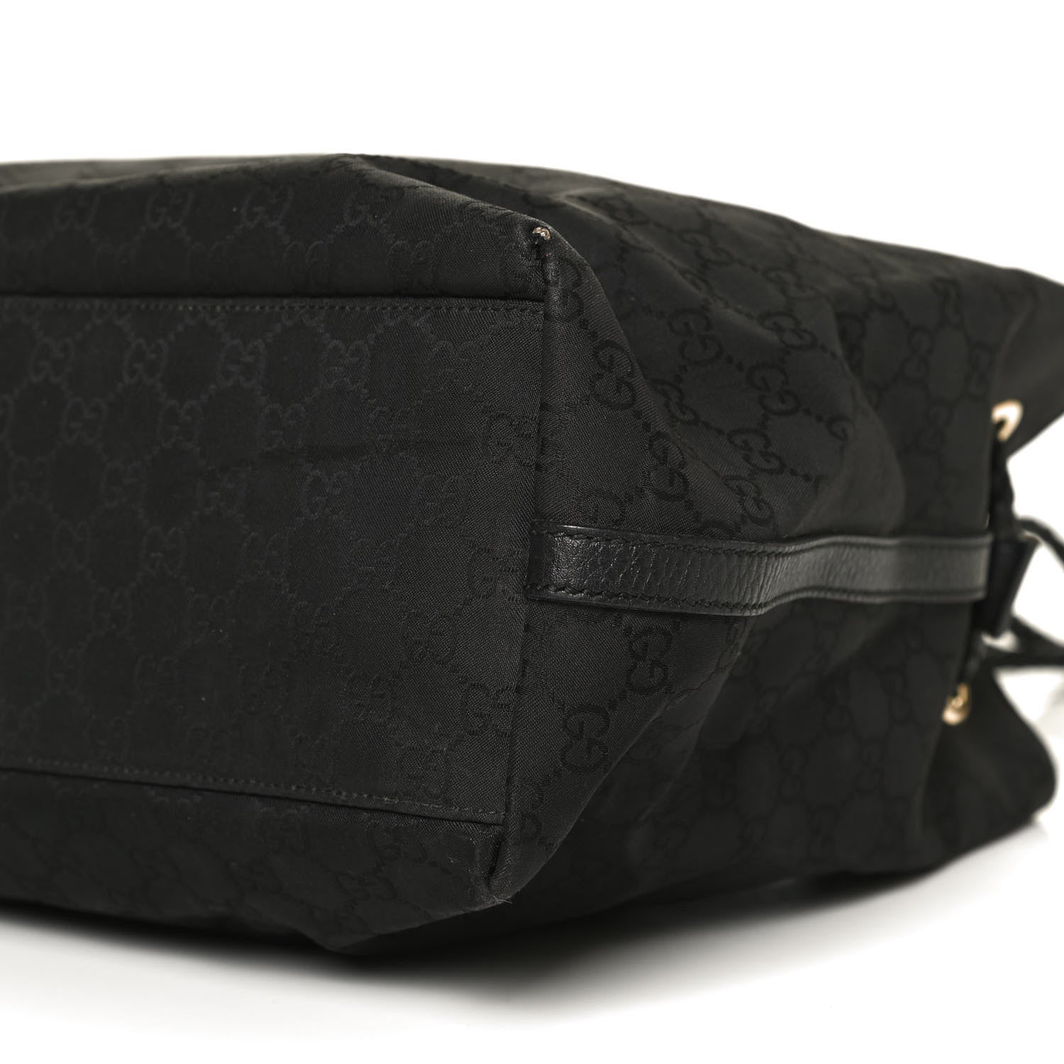 Gucci Nylon Monogram Gifford Tote Black 10 of 10
