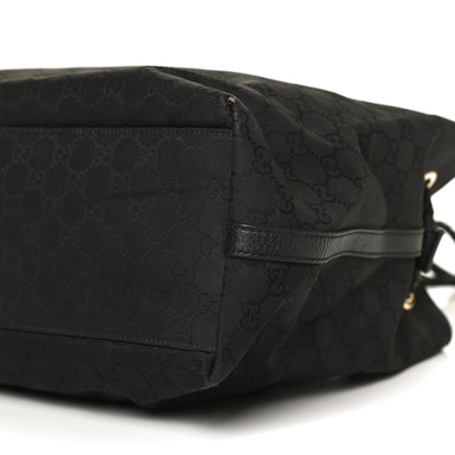 Gucci Nylon Monogram Gifford Tote Black 10 of 10