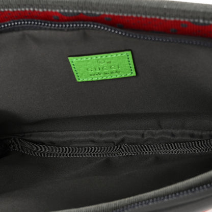 Gucci Jersey GG Monogram All Over Sporty Belt Bag Green Grey Multicolor 5 of 11