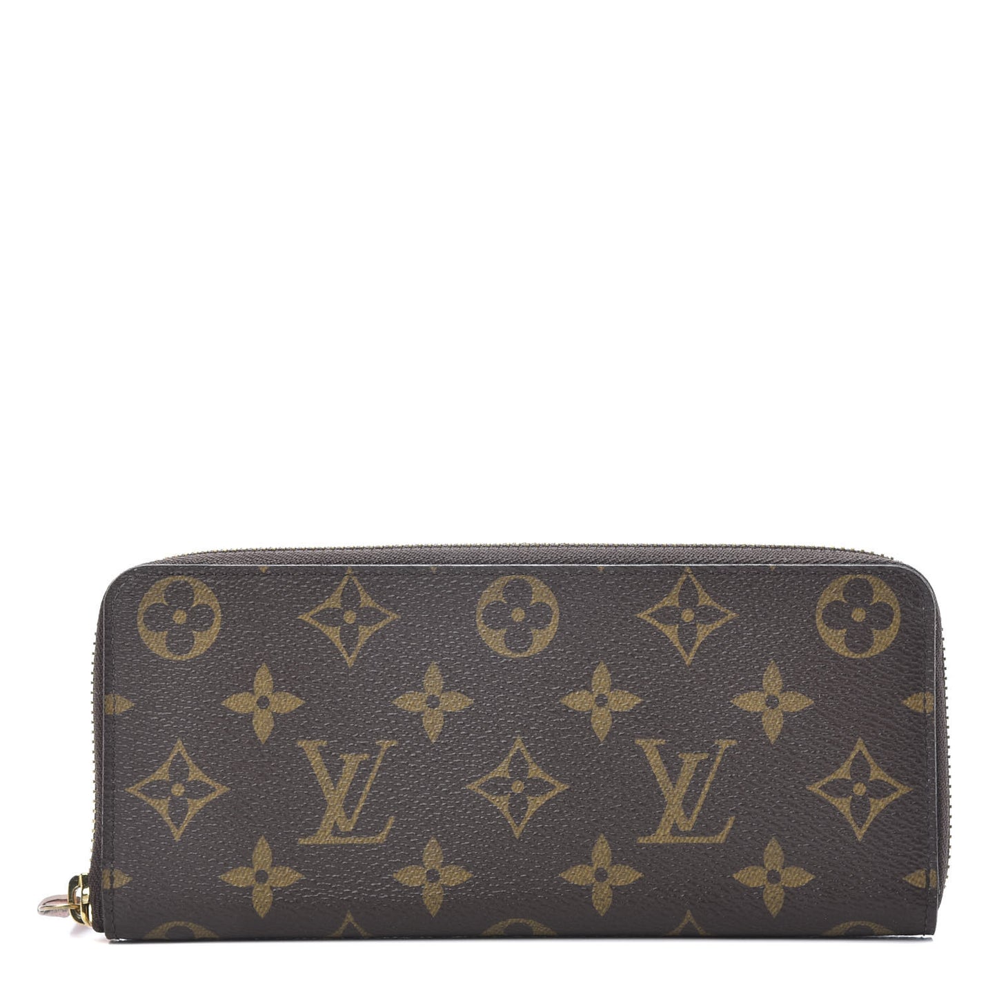 Monogram Clemence Wallet Rose Ballerine