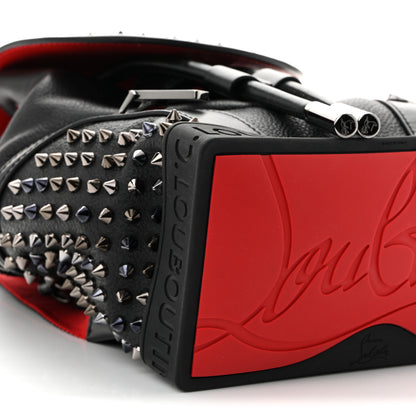 Christian Louboutin Calfskin Spiked Small Explorafunk Backpack Black 8 of 9