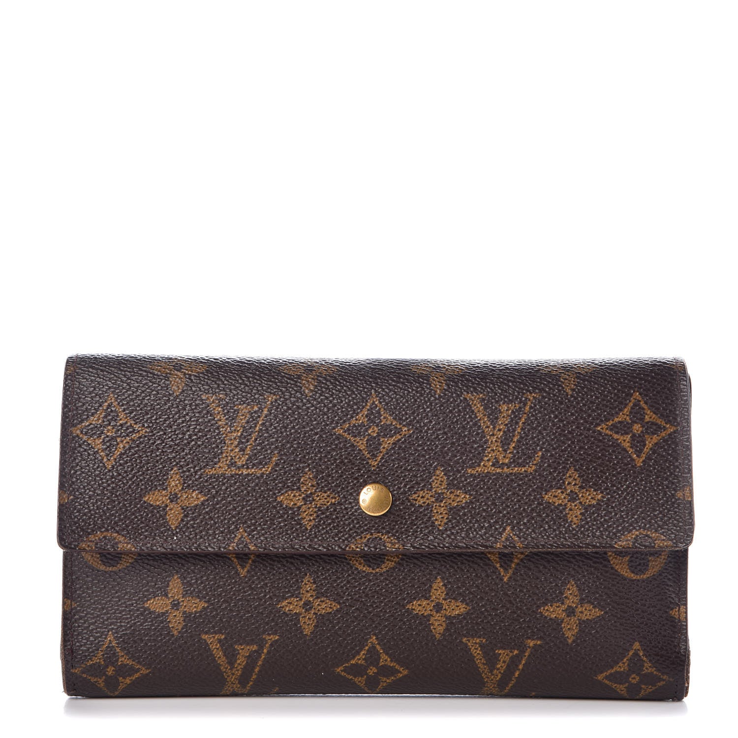 Louis Vuitton Monogram Porte Tresor International Wallet 1 of 13