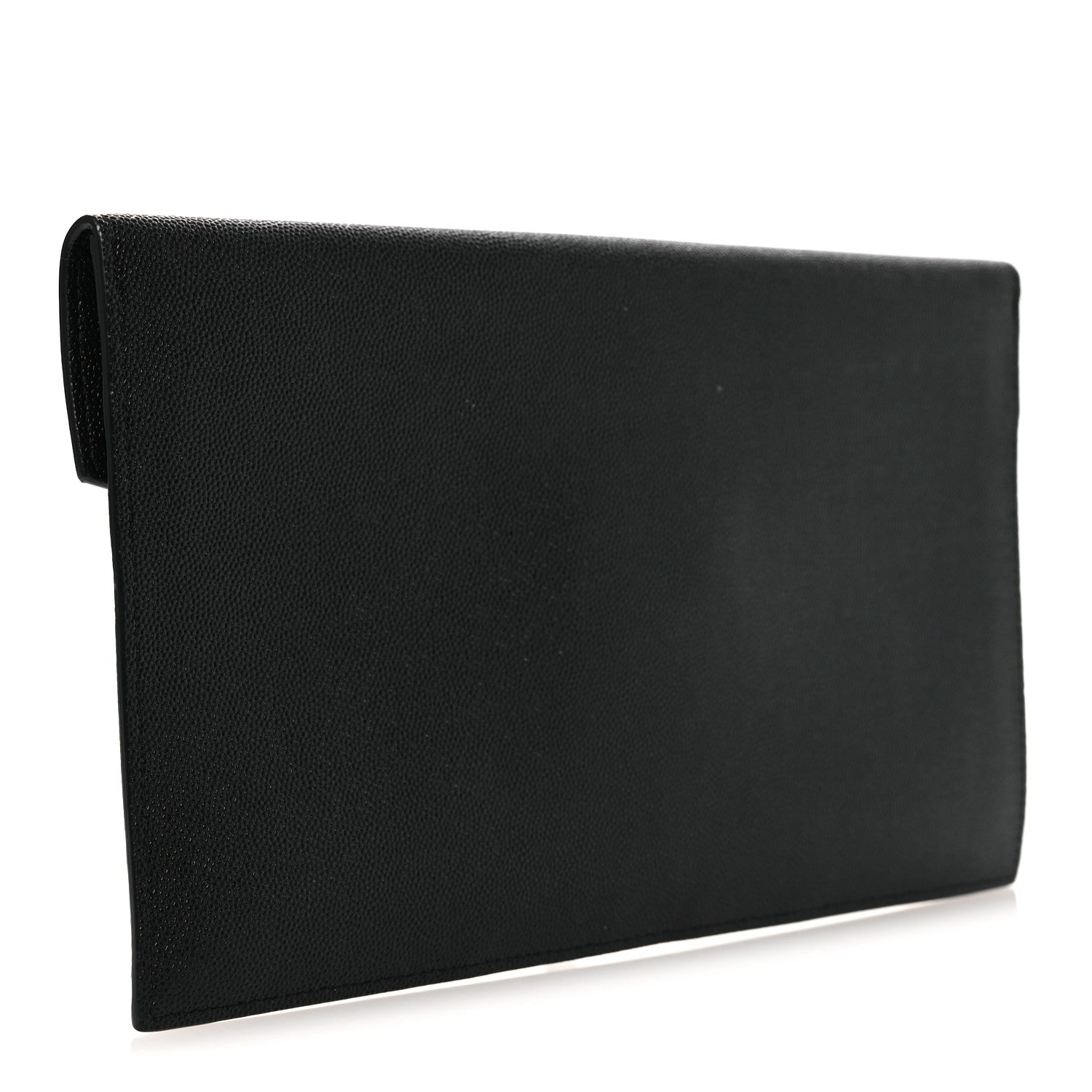 Saint Laurent Grain De Poudre Uptown Pouch Black 3 of 9