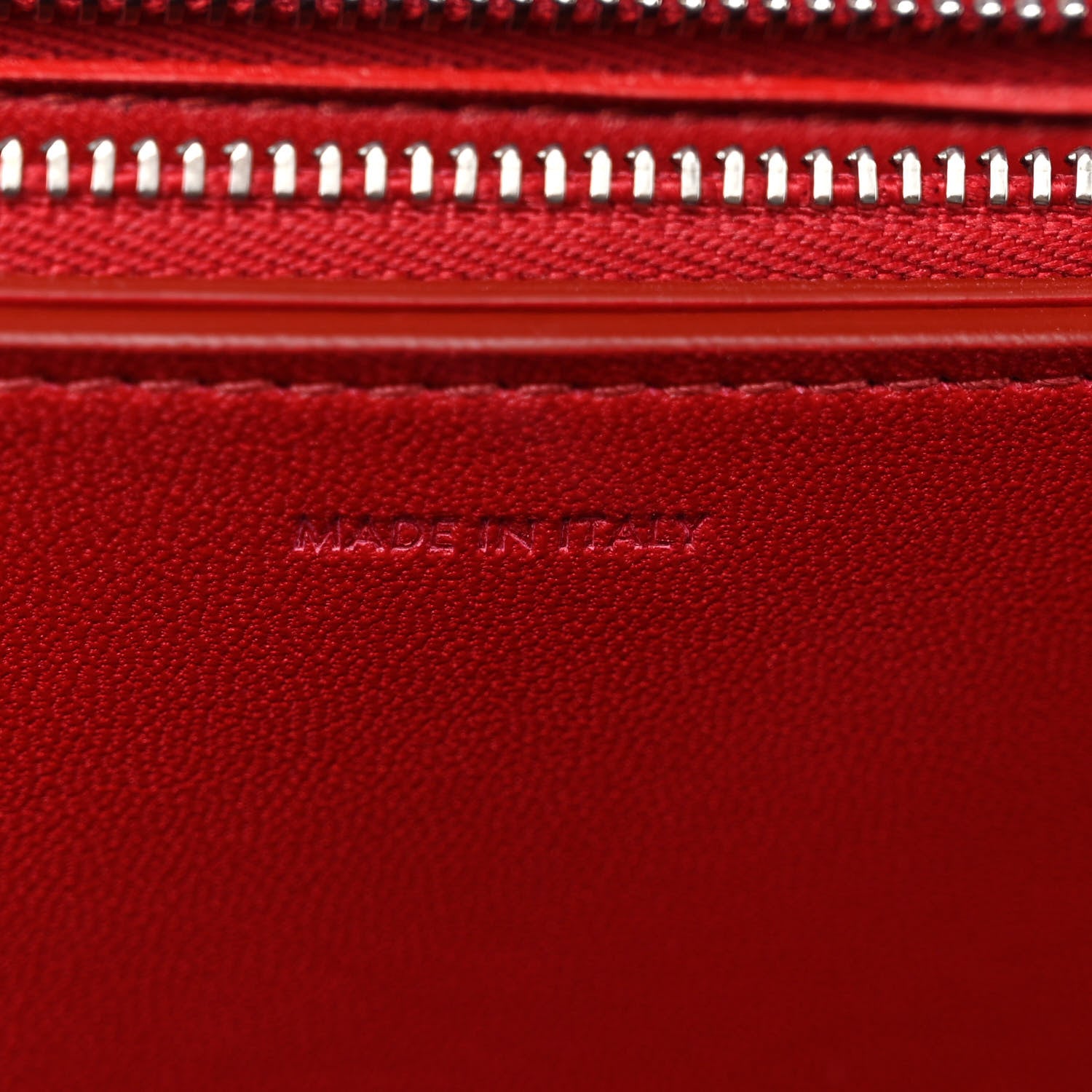 Celine Box Calfskin Medium Classic Box Flap Bag Red 7 of 10