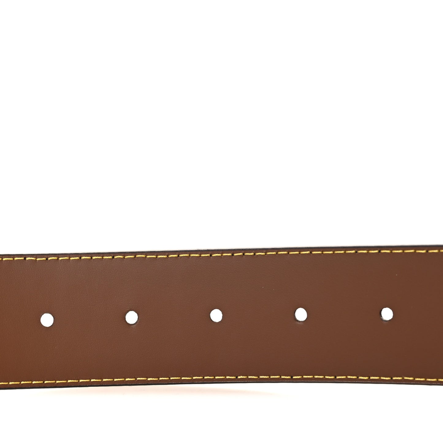 Calfskin 40mm LV Ranch Studs Reversible Belt 90 36 Black