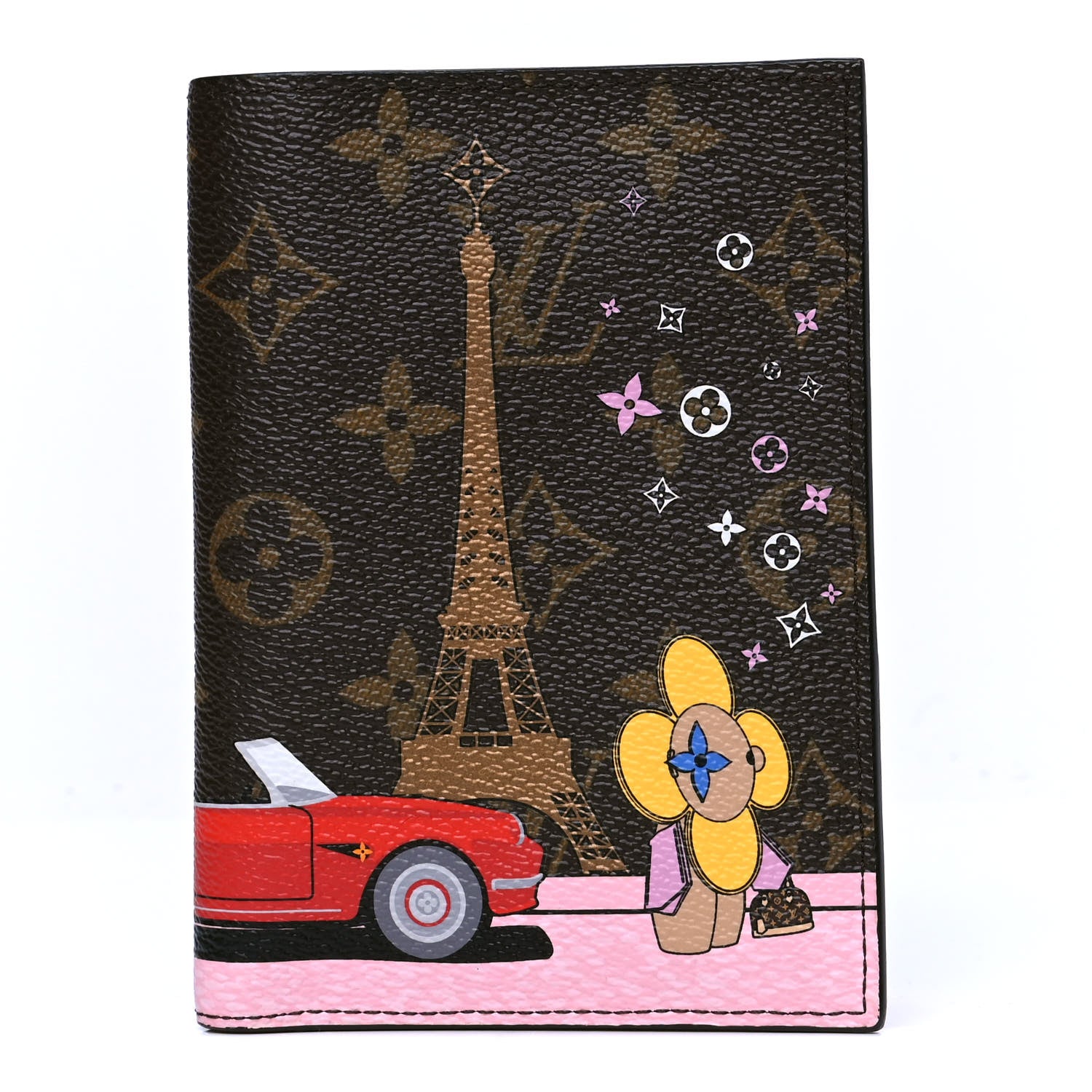 Louis Vuitton Monogram 2019 Christmas Animation Passport Cover Rouge 1 of 5