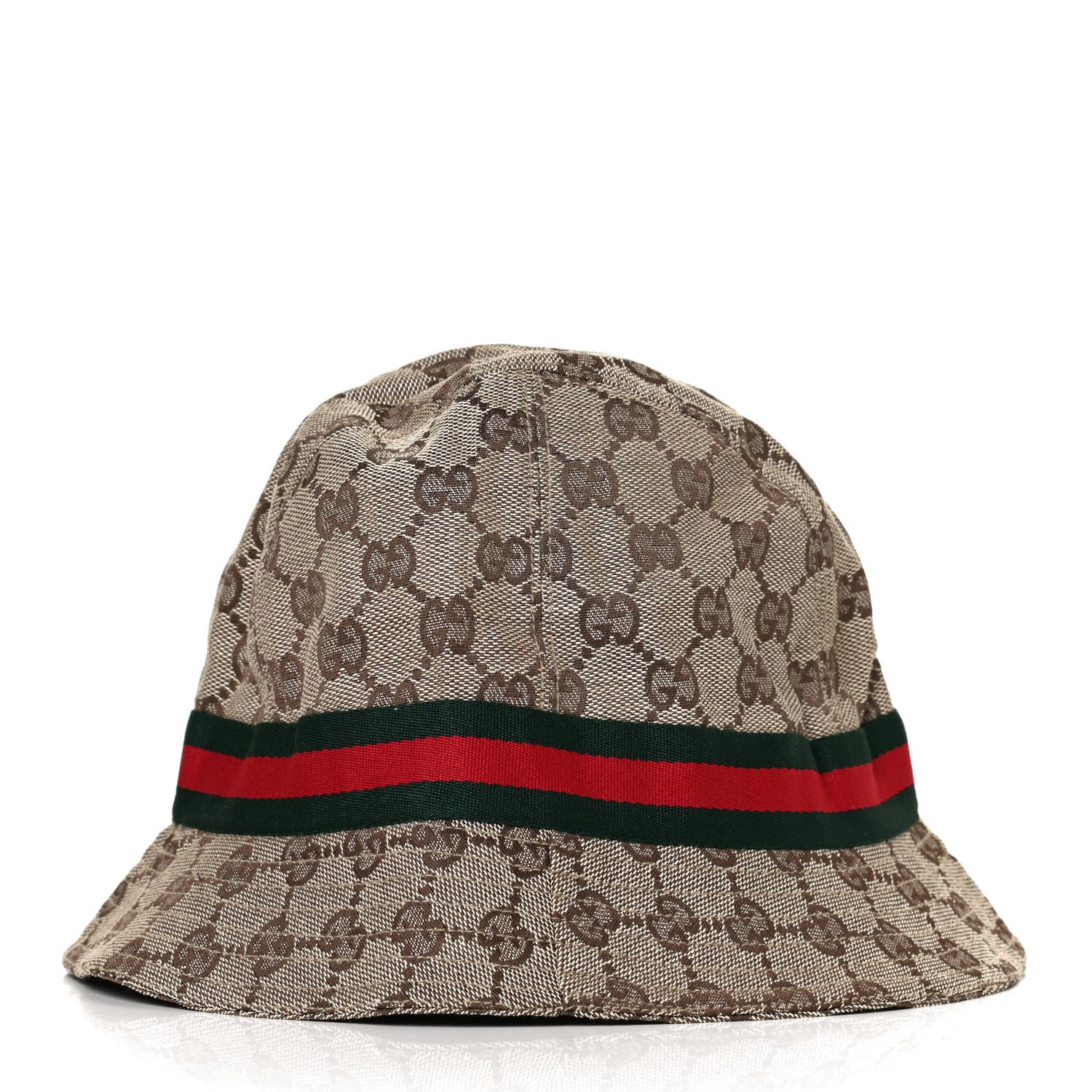 Gucci Monogram Web Bucket Hat L Brown 4 of 7
